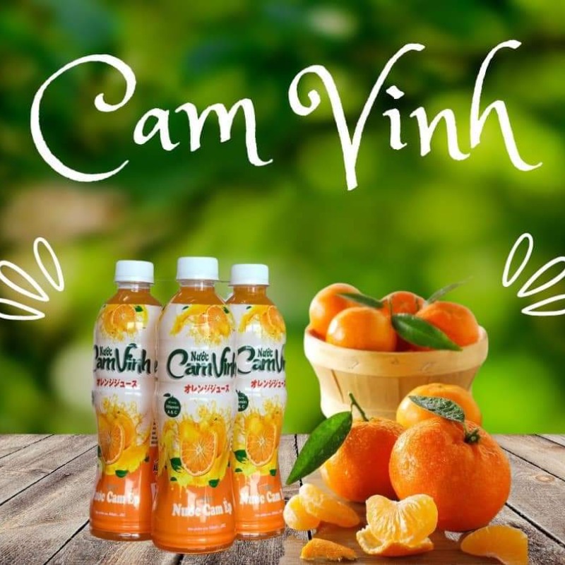 Ảnh sản phẩm Nước Cam Vinh - 420 ml (24 chai/thùng)
