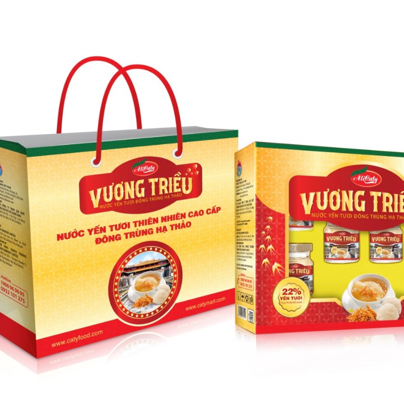 Ảnh sản phẩm Nước yến tươi Đông Trùng - Hạ Thảo (6 chai/hộp)